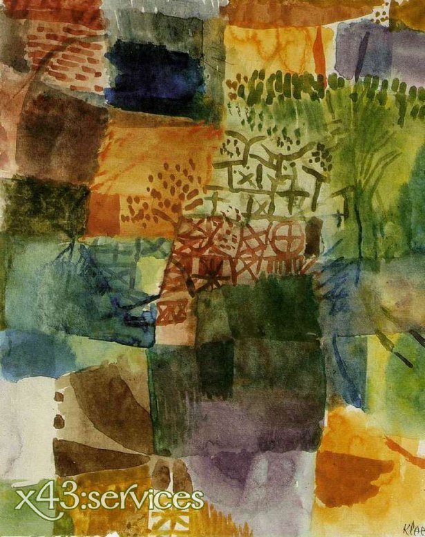 Paul Klee - Erinnerung an einen Garten